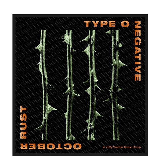 TYPE O NEGATIVE 官方原版 October Rust (Woven Patch)